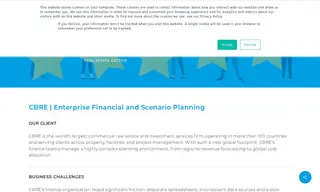 Preview of the CBRE Case Study