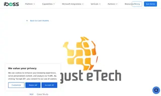 Preview of the August eTech Case Study
