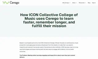 Preview of the ICON Collective College Case Study