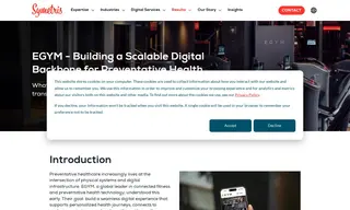 Preview of the eGym Case Study