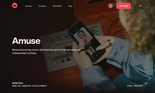 Preview of the Amuse.io Case Study