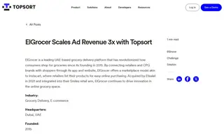 Preview of the ElGrocer Case Study