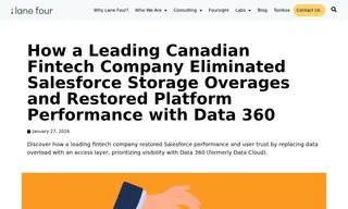 Preview of the Leading Canadian Fintech Company Case Study