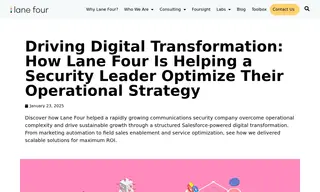 Preview of the U.S.-based Communications Security Company Case Study