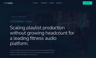 Preview of the Leading Fitness Audio Platform Case Study