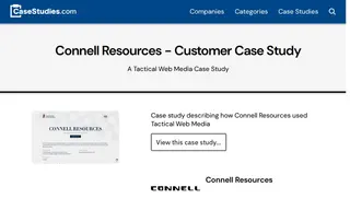 Preview of the Connell Resources Case Study