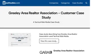 Preview of the Greeley Area Realtor Association Case Study
