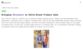 Preview of the Leading UK Retailer Case Study