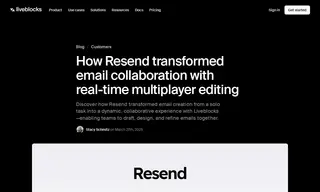 Preview of the Resend Case Study