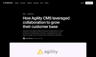 Preview of the Agility CMS Case Study