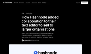 Preview of the Hashnode Case Study