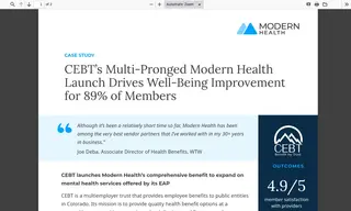 Preview of the CEBT Case Study