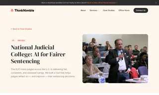 Preview of the National Judicial College Case Study