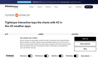 Preview of the Tightrope Interactive Case Study
