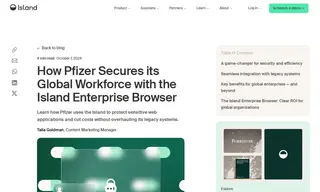 Preview of the Pfizer Case Study