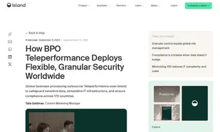 Preview of the Teleperformance Case Study