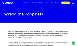 Preview of the Spread the Happiness Case Study