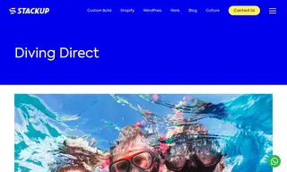 Preview of the Diving Direct Case Study