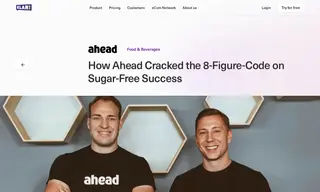 Preview of the ahead Case Study