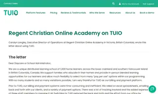 Preview of the Regent Christian Online Academy Case Study