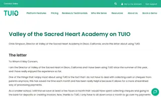 Preview of the Valley of the Sacred Heart Academy Case Study