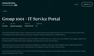 Preview of the Group 1001 Case Study