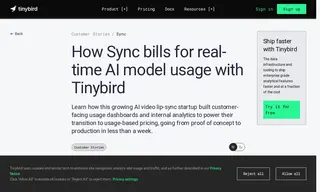 Preview of the Sync Case Study