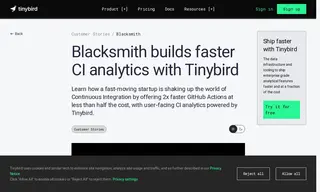 Preview of the Blacksmith Case Study