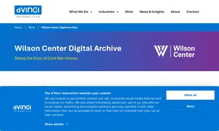 Preview of the Wilson Center Digital Archive (Wilson Center) Case Study
