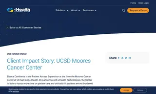 Preview of the UC San Diego Health (Moores Cancer Center) Case Study