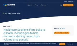 Preview of the Healthcare Solutions Firm Case Study