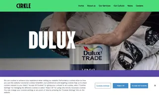 Preview of the Dulux Decorator Centre Case Study