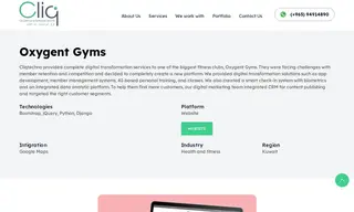 Preview of the Oxygent Gyms Case Study