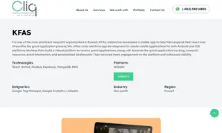 Preview of the KFAS Case Study