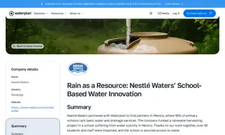 Preview of the Nestlé Waters Case Study