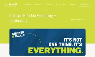 Preview of the Chicken N Pickle Case Study