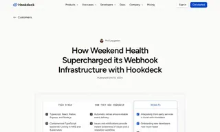 Preview of the Weekend Health Case Study