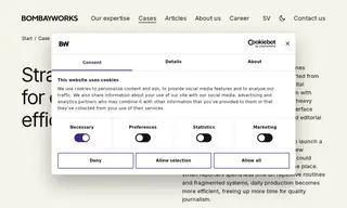 Preview of the Skånes Folkblad Case Study