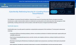 Preview of the Financial Services Institution Case Study