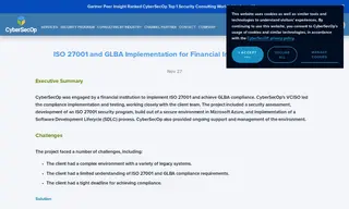 Preview of the Financial Services Institution Case Study