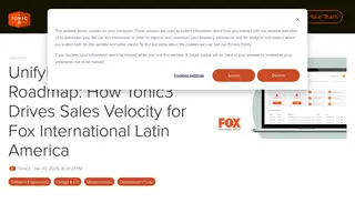 Preview of the Fox International Case Study