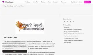 Preview of the Aunt Bug’s Vacation Rentals Case Study