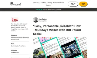 Preview of the The Marketing Cafe Case Study