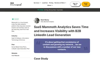 Preview of the Mammoth Analytics Case Study