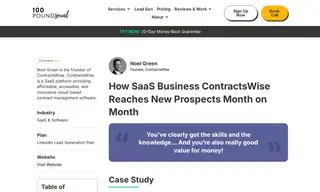 Preview of the ContractsWise Case Study