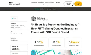 Preview of the FIT Training Case Study