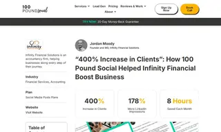 Preview of the Infinity Financial Solutions Case Study