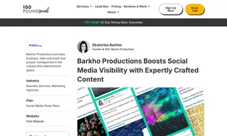 Preview of the Barkho Productions Case Study