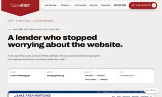 Preview of the Lake Area Mortgage Case Study