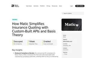 Preview of the Matic Case Study
